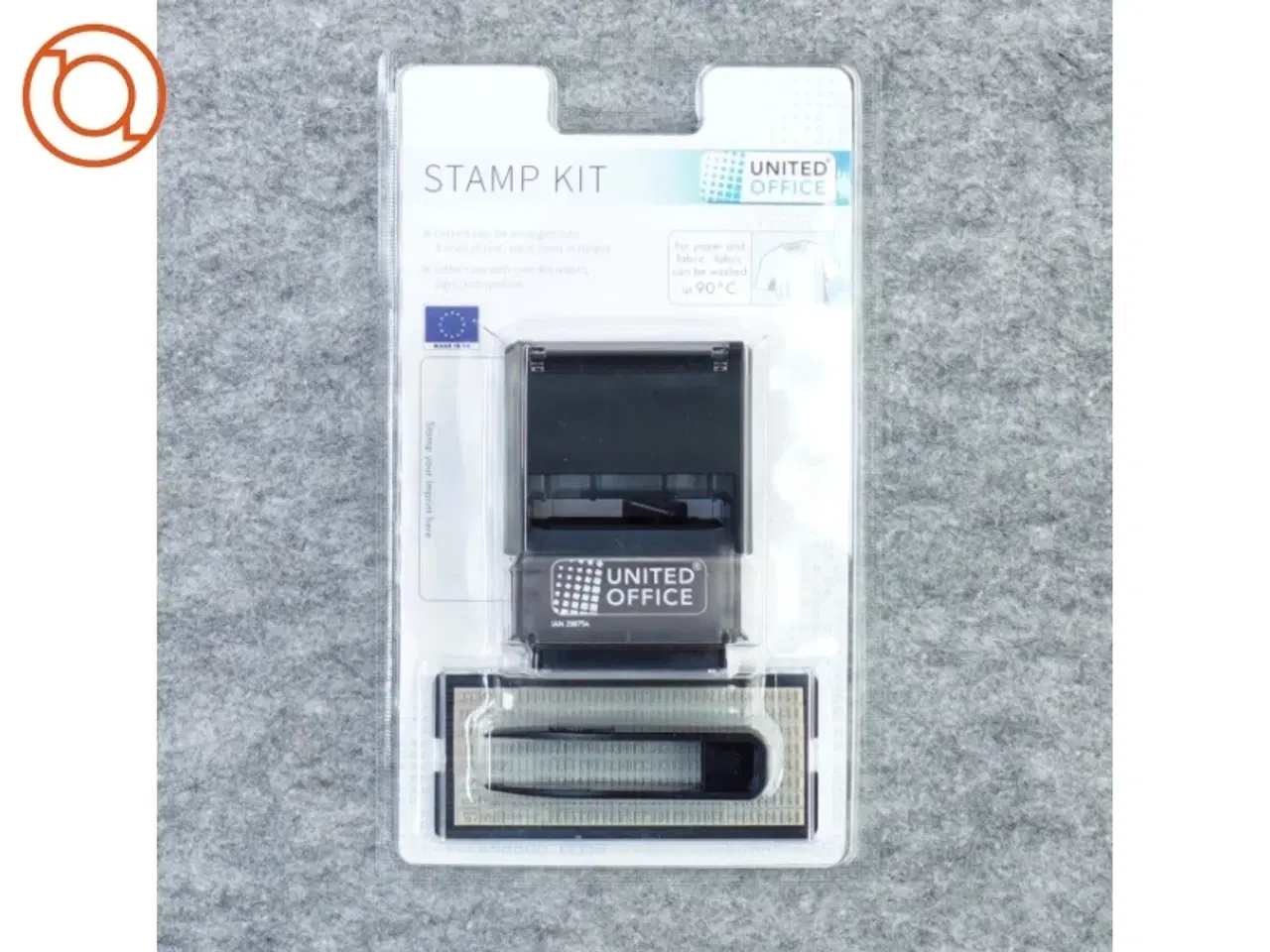 Billede 1 - Tekststempel fra United Office (str. 23 x 13 cm)