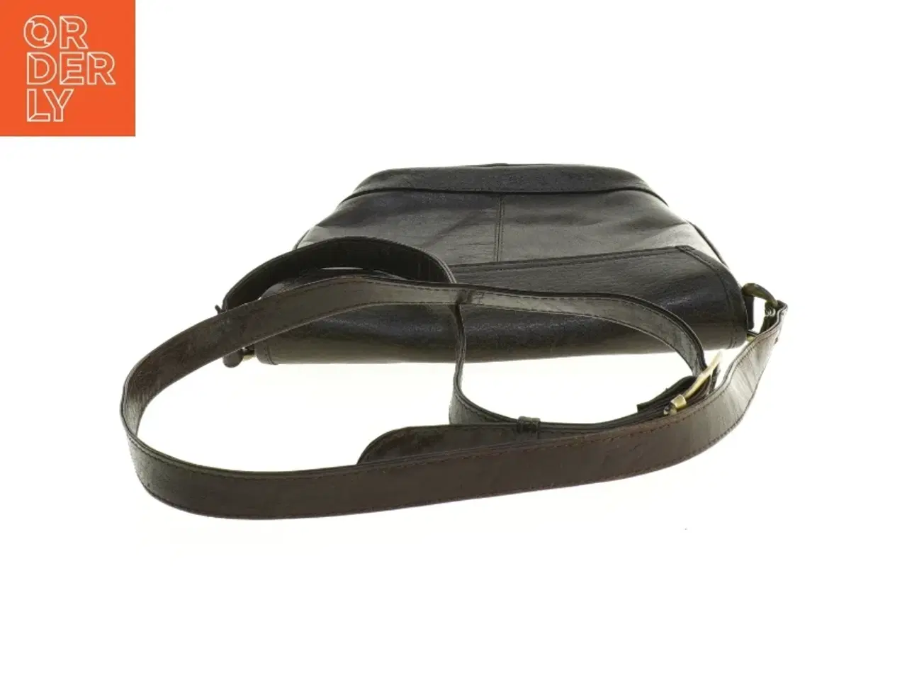 Billede 3 - Crossbody Skuldertaske i læder fra Annapelle (str. 24 x 21 cm)