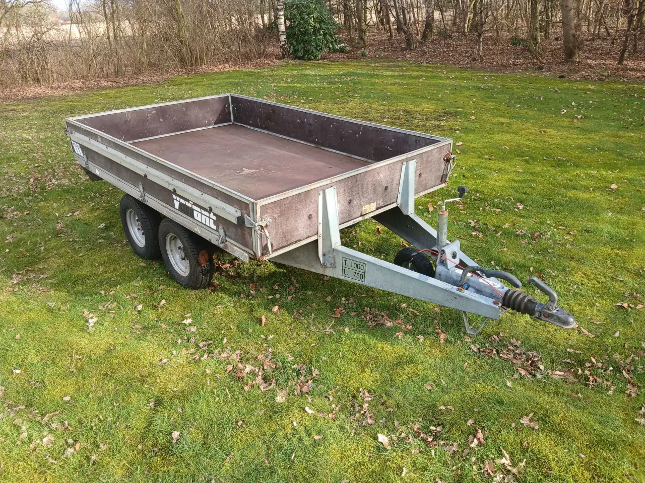 Billede 4 - Variant 1000KG boogie trailer