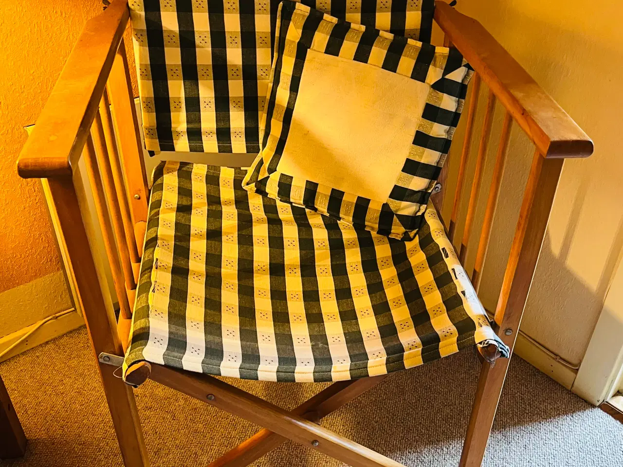 Billede 1 - Instruktørstol incl pude