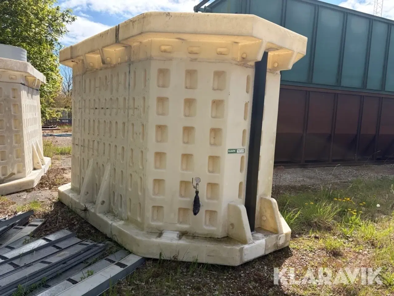 Billede 2 - Plastbrønd med pumpestation til spildevand