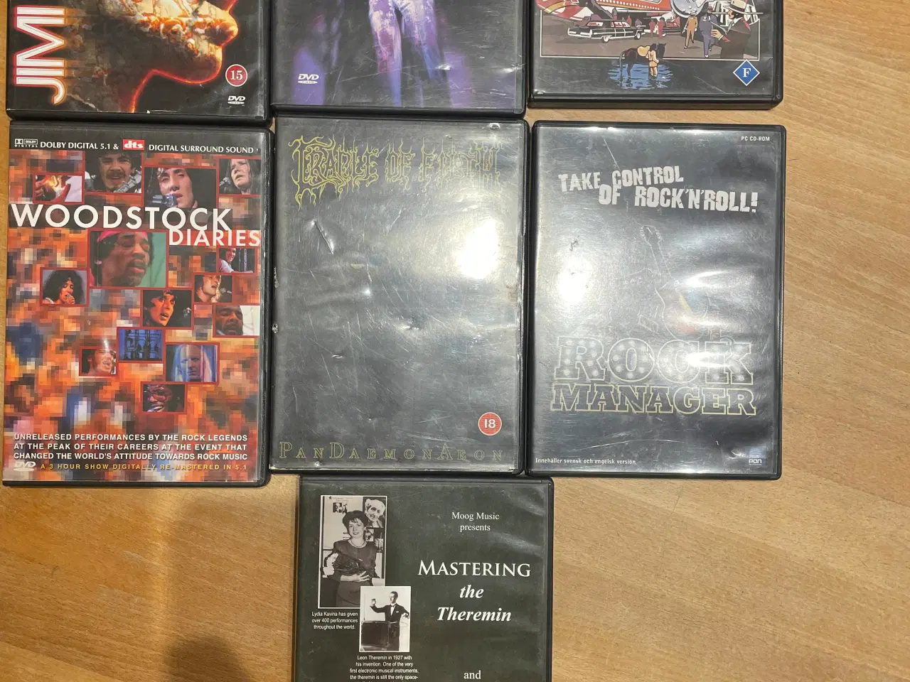 Billede 1 - Jimi Hendrix, Ked Zeppelin mm, se tekst