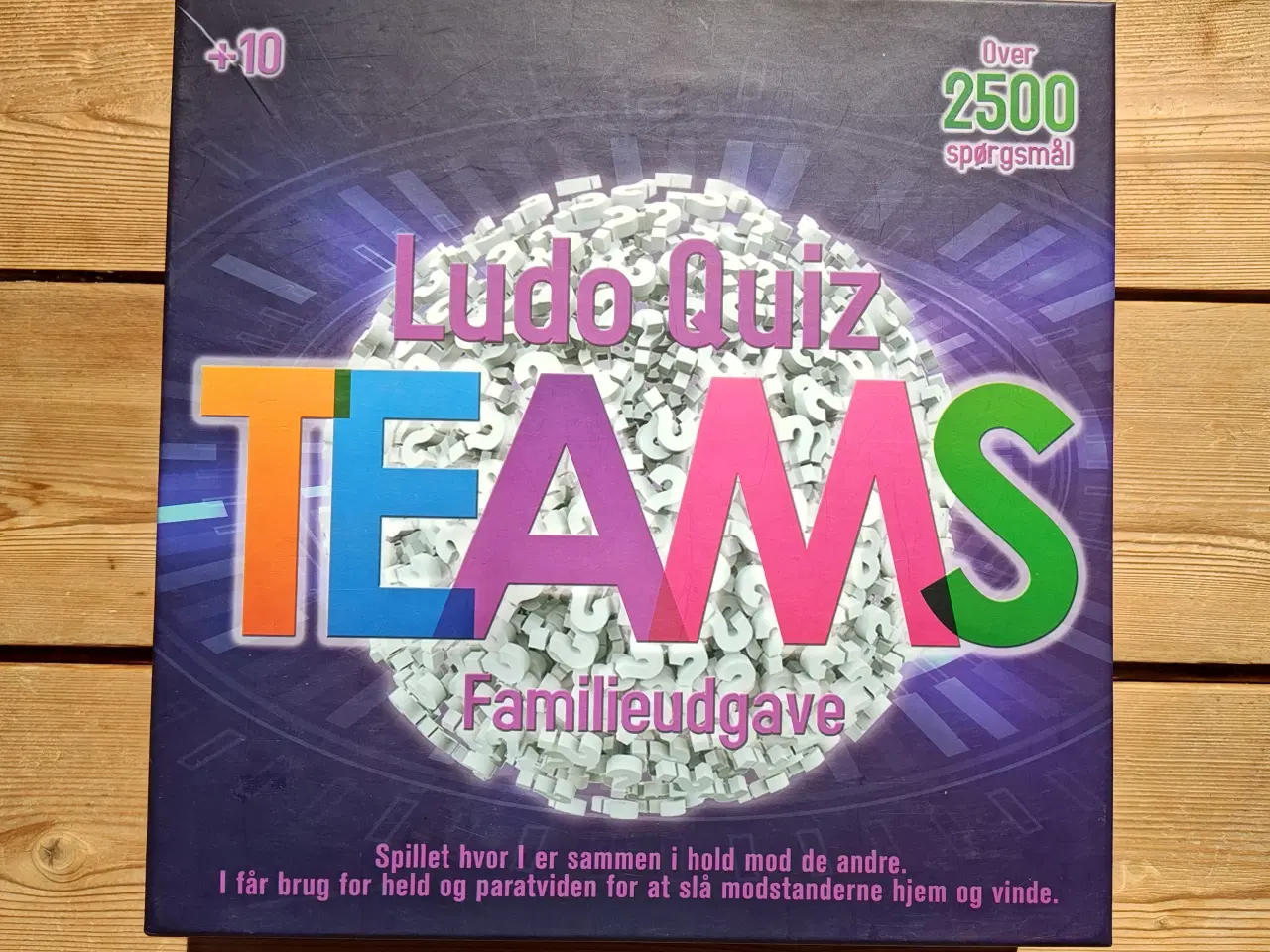 Billede 1 - Ludo Quiz Teams Familieudgave Brætspil