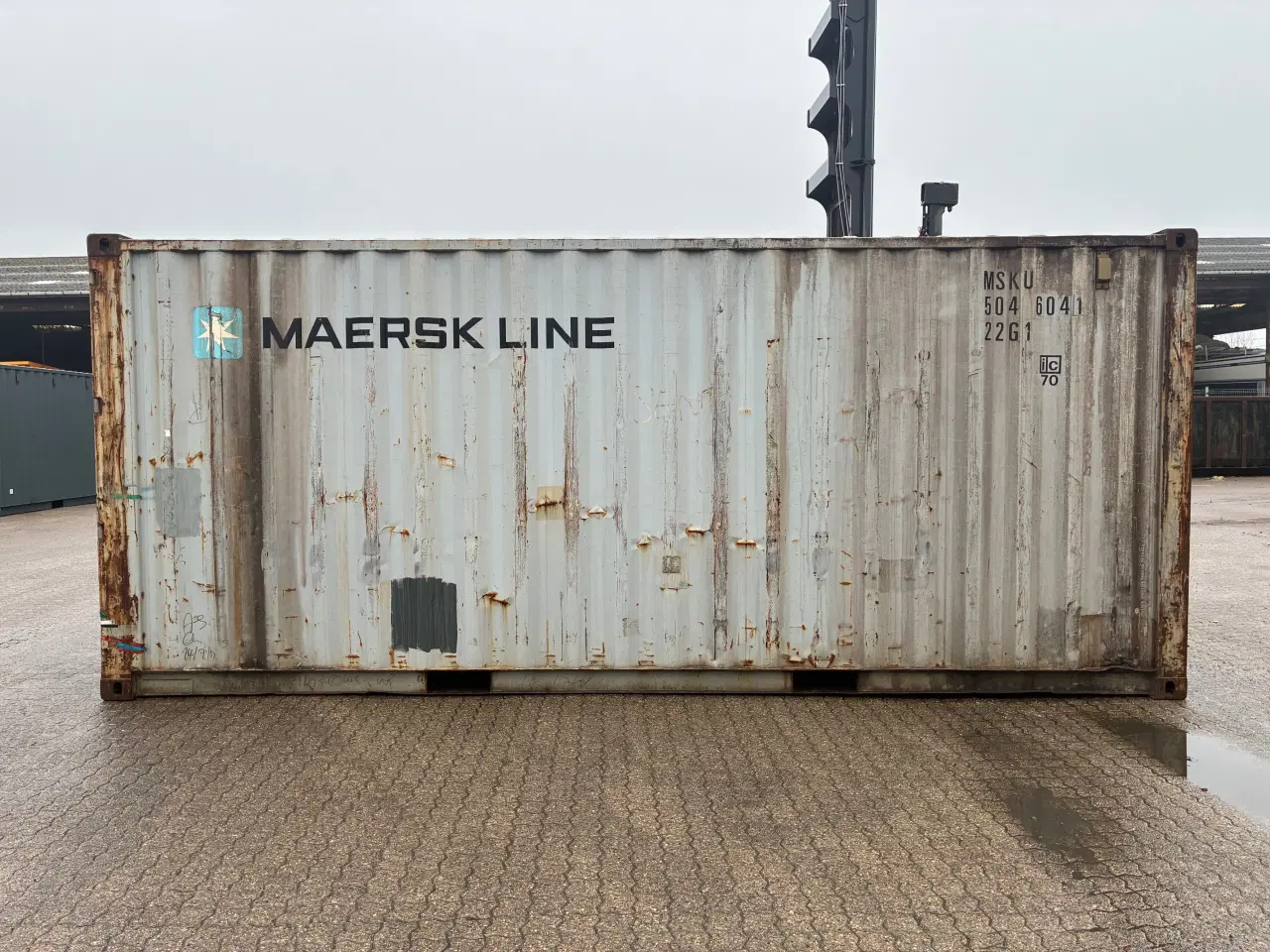 Billede 3 - 20 fods Container- ID: MSKU 504604-1