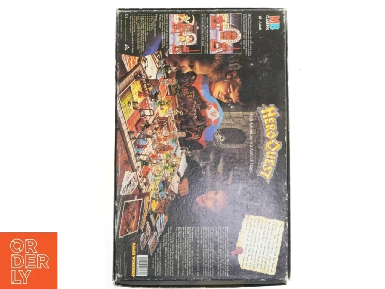 Billede 3 - HeroQuest brætspil fra Mb Games (str. 51x32 cm)