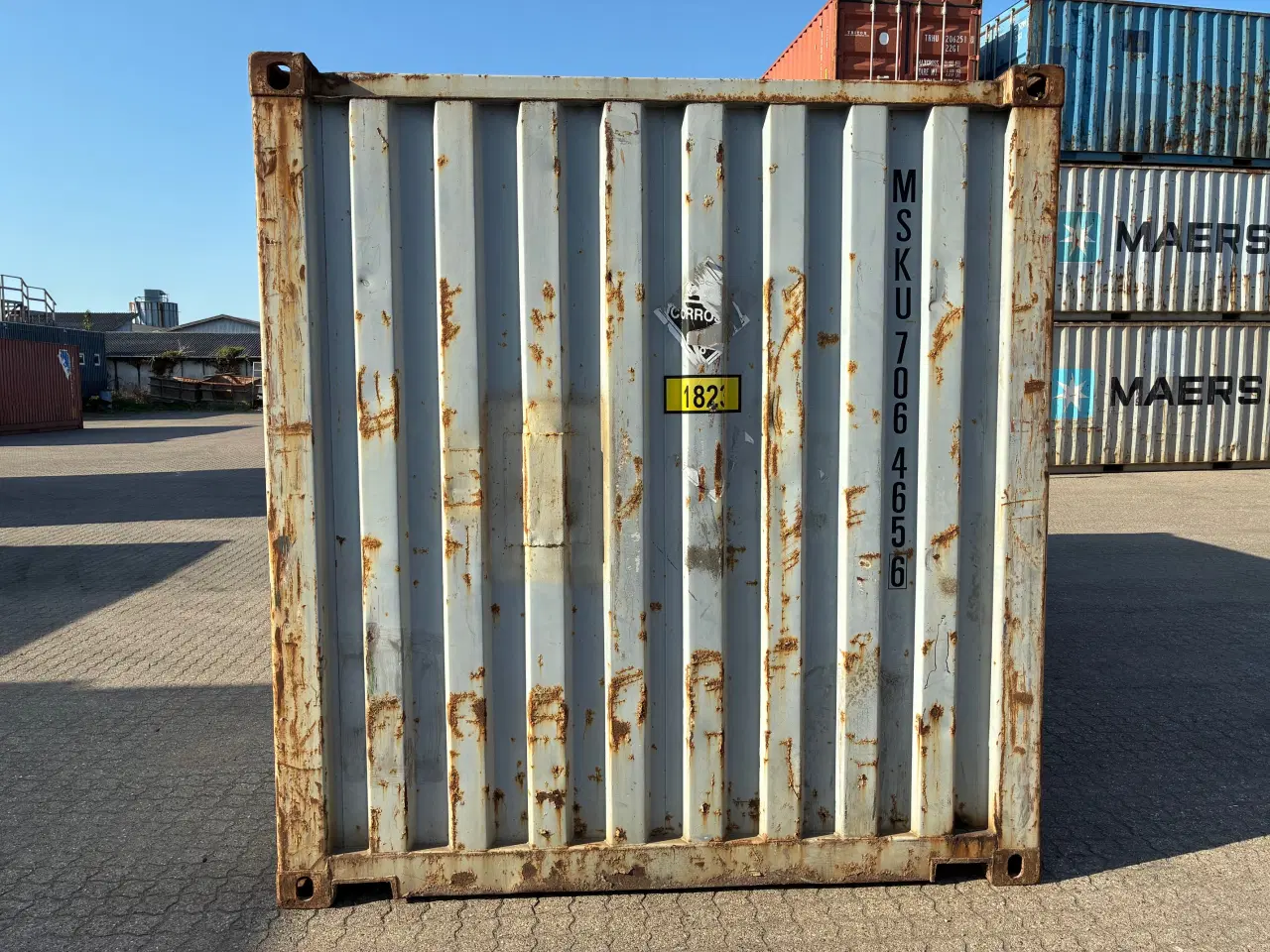 Billede 4 - 20 fods Container- ID: MSKU 706465-6