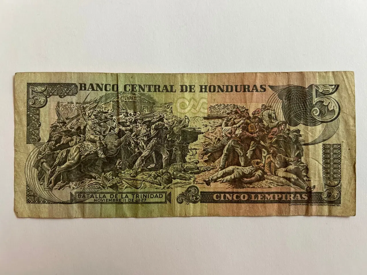 Billede 2 - 5 Lempiras Honduras