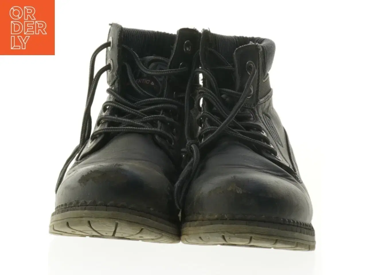 Billede 4 - Sorte støvler størrelse 38 (str. 38 )