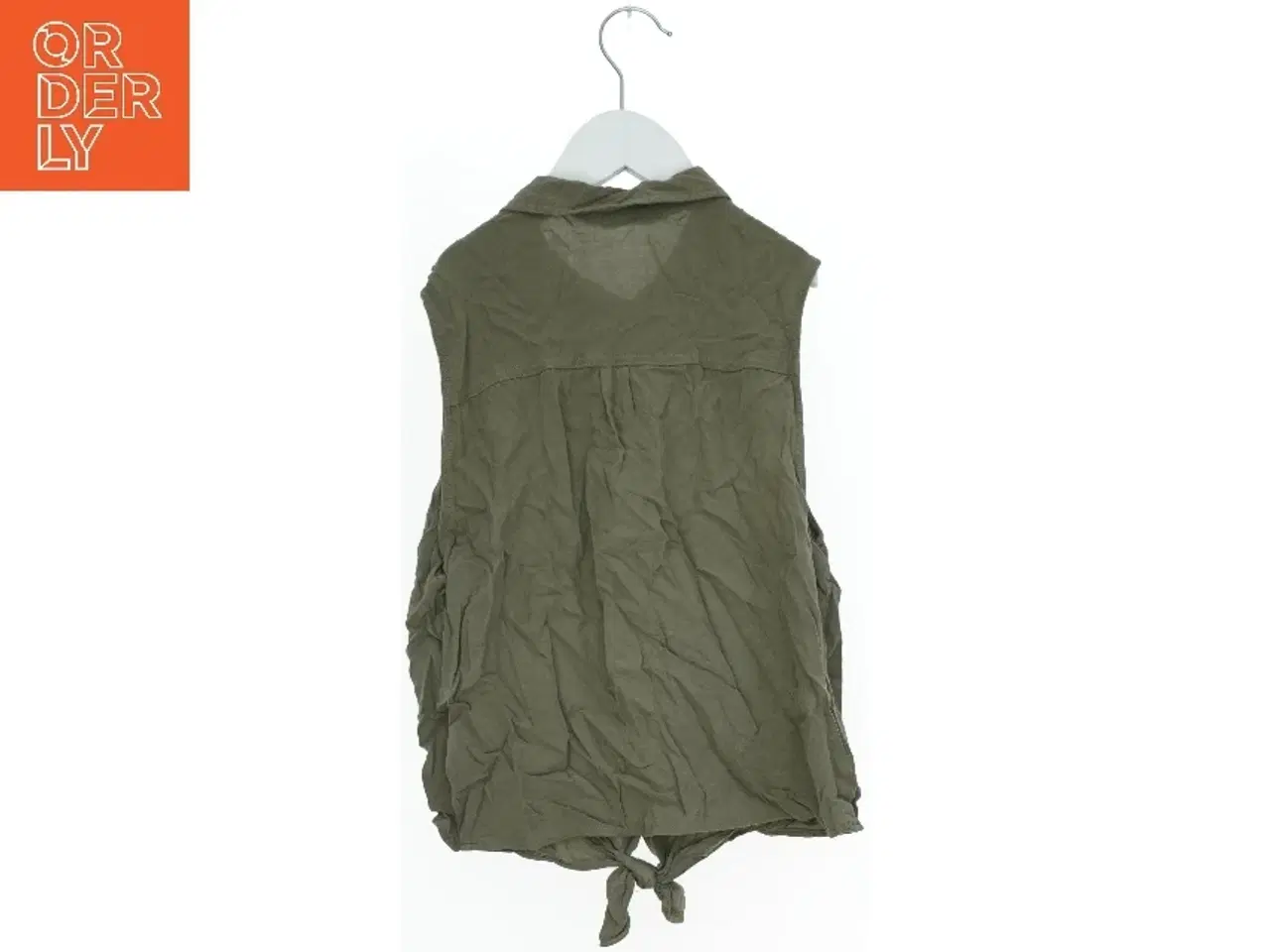 Billede 2 - Ærmeløs skjorte med knude fra H&M (str. 170)