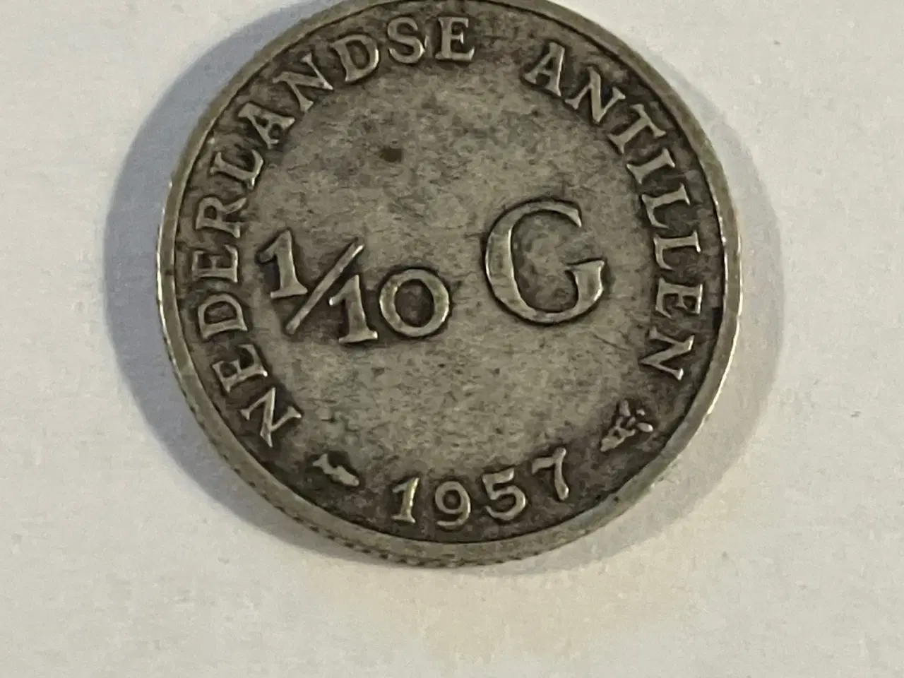Billede 1 - 1/10 G Netherlands Antilles 1957