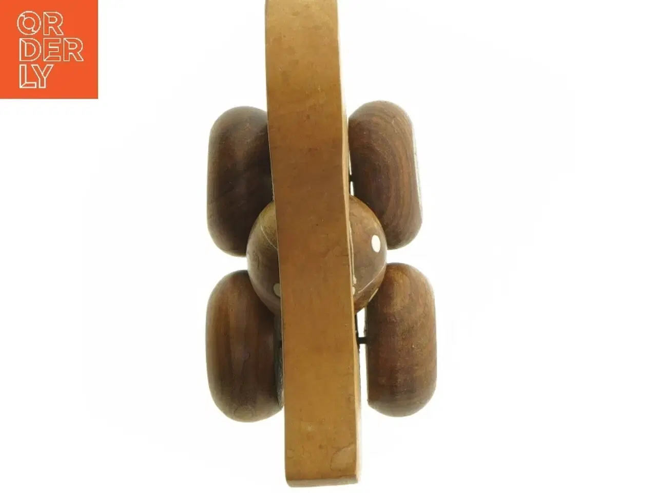 Billede 4 - Træ legetøjsfugl med hjul (str. 13x15x7 cm)