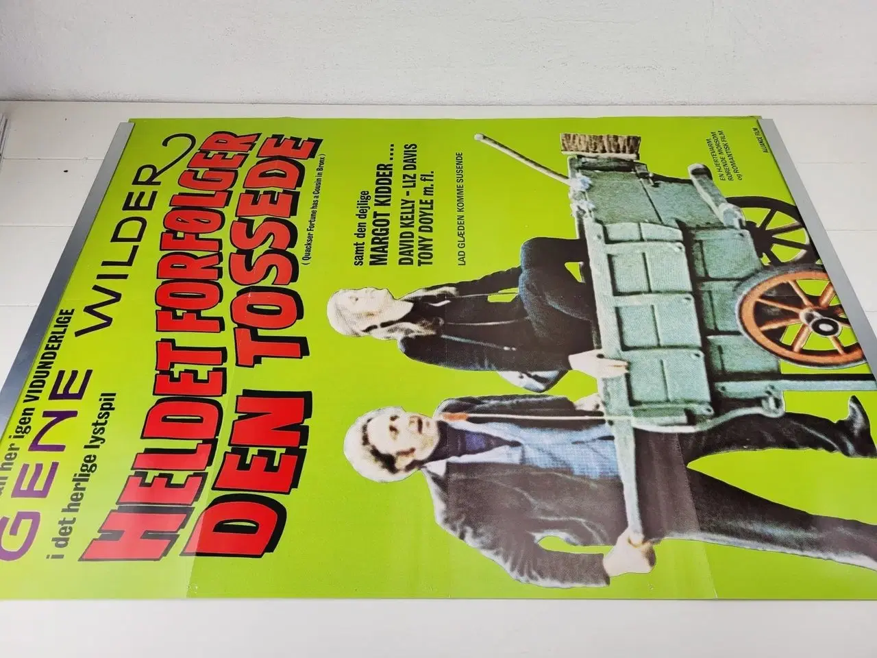 Billede 2 - ⭐️- Plakat: Vintage - Heldet Forfølger den Tossede