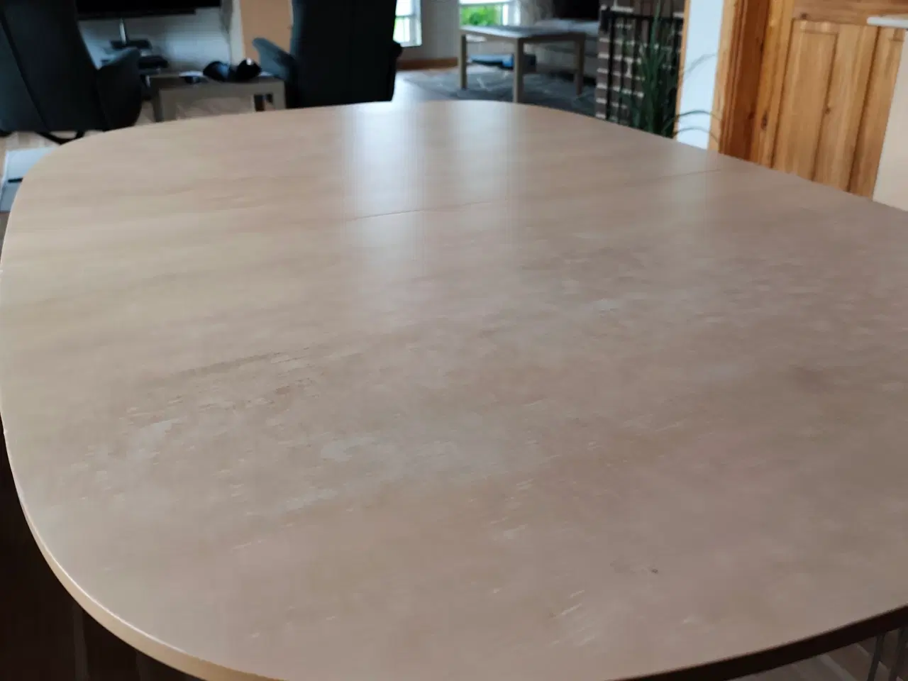 Billede 3 - Spisebord med 2 plader