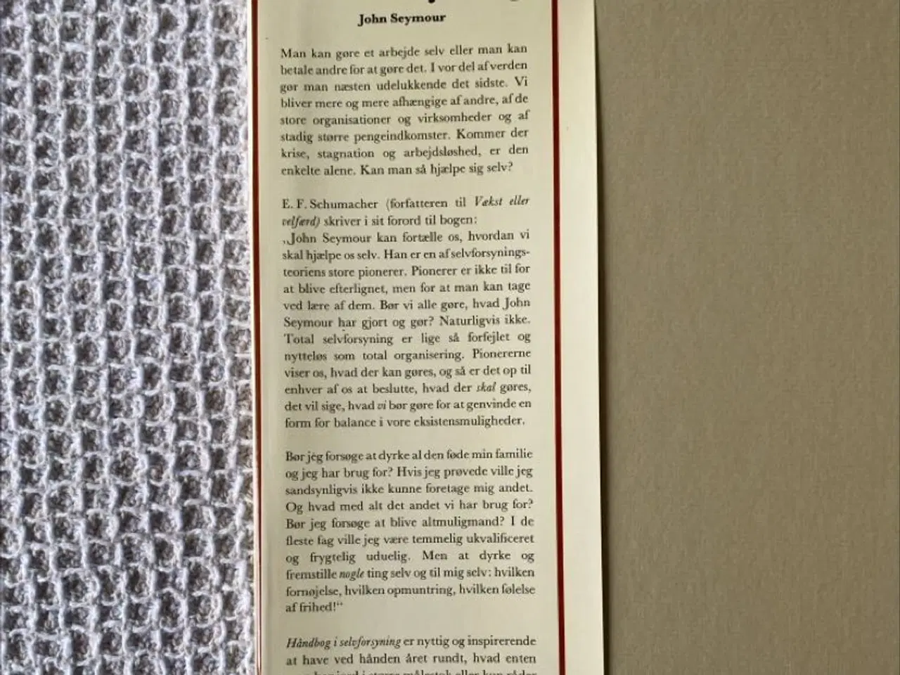 Billede 4 - Håndbog i selvforsyning af John Seymour