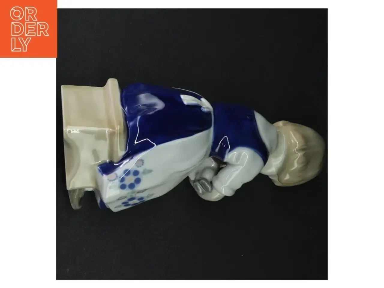 Billede 6 - Porcelænsfigur af pige (str. 21 cm)