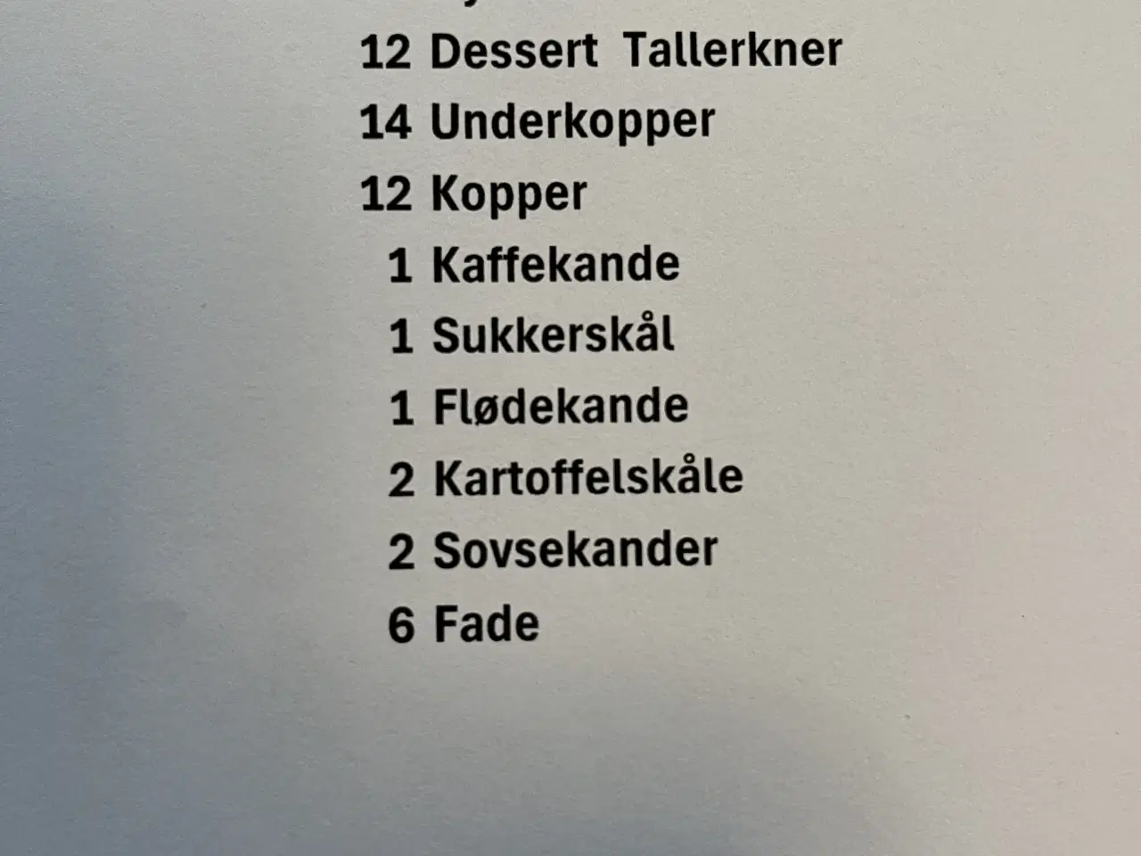 Billede 7 - Rosenborg Kaffestel og spisestel