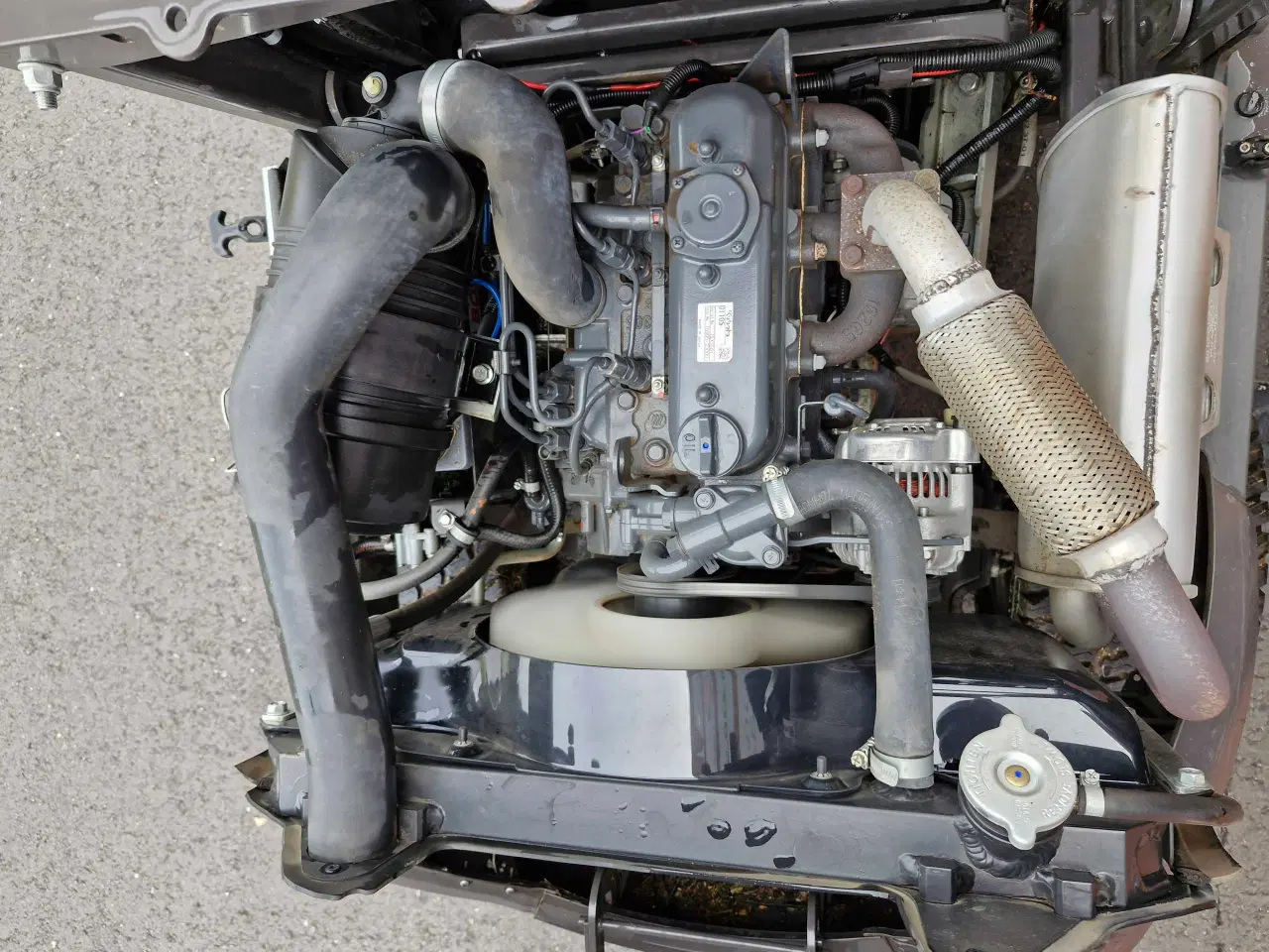 Billede 10 - Husqvarna P525D m. 155X klippedæk (Kørt 256 timer)