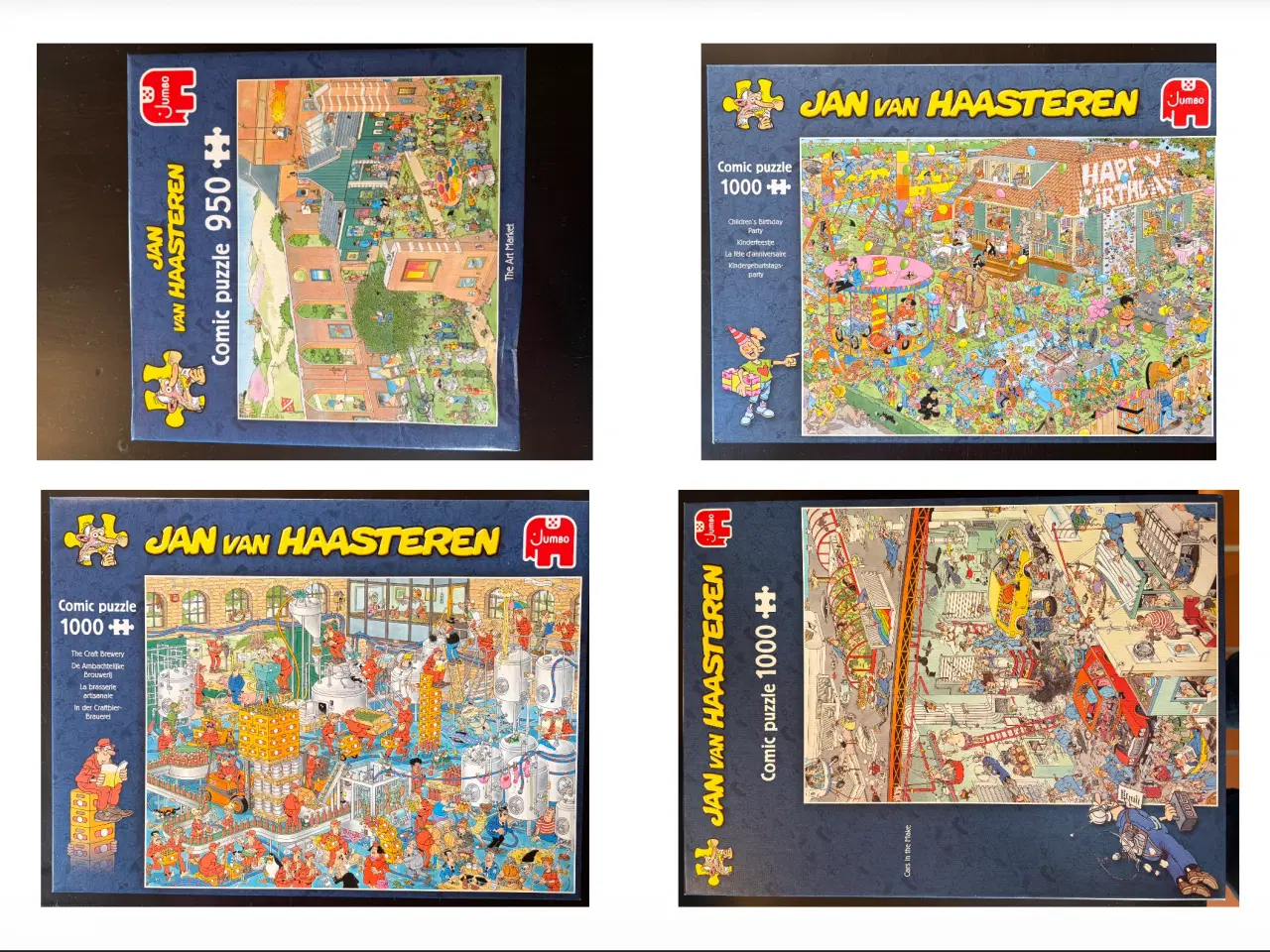 Billede 1 - Mange Van Haasteren puslespil (950-3000), fra 70kr