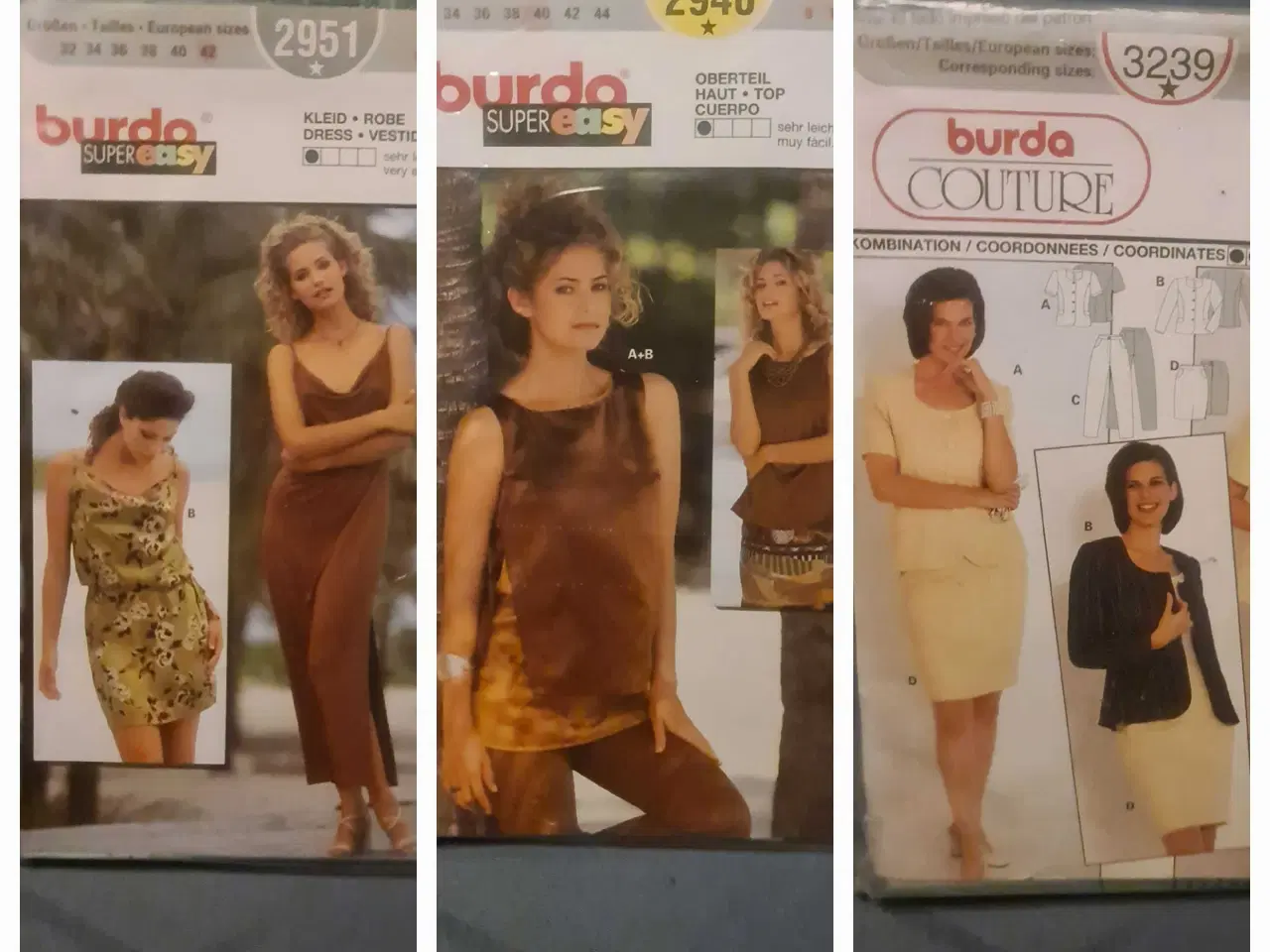 Billede 2 - Burda og Diverse Snitmønstre