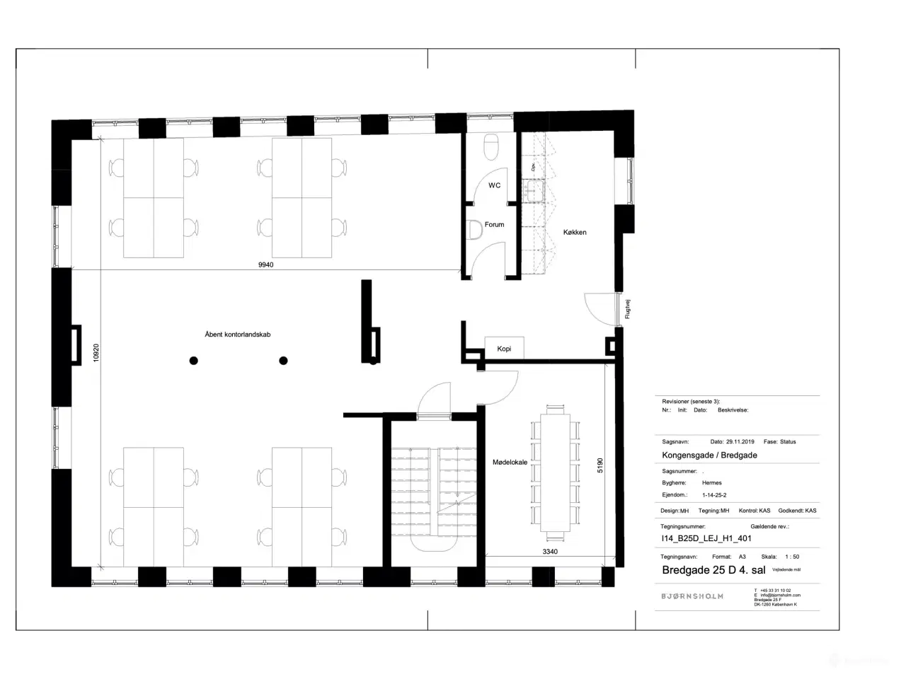 Billede 3 - 181 kvm i veldrevet ejendom i Frederiksstaden