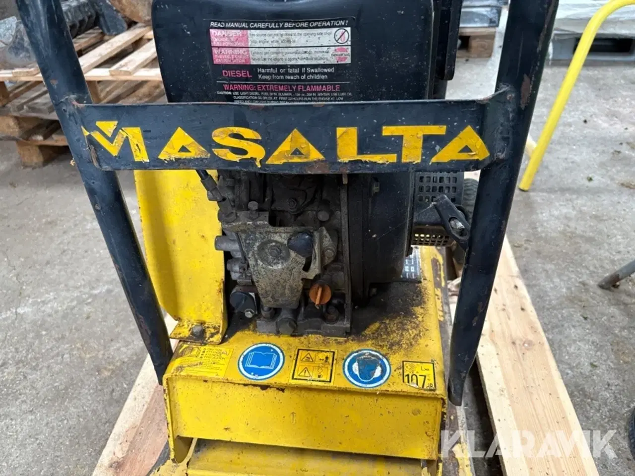 Billede 3 - Pladevibrator Masalta Ms220