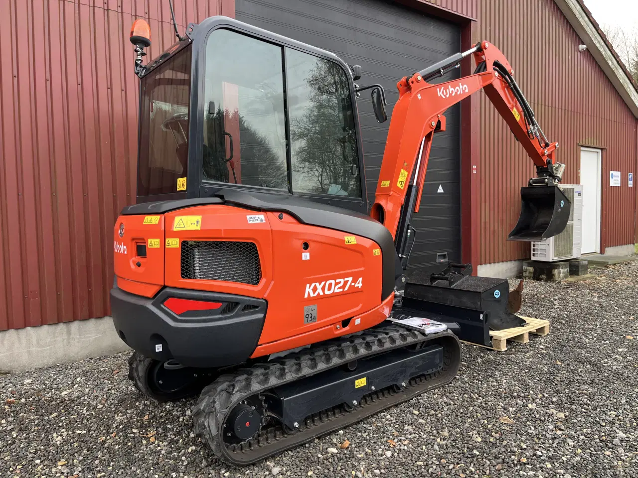 Billede 10 - NY/UBRUGT Kubota KX027-4 HI sælges billigt