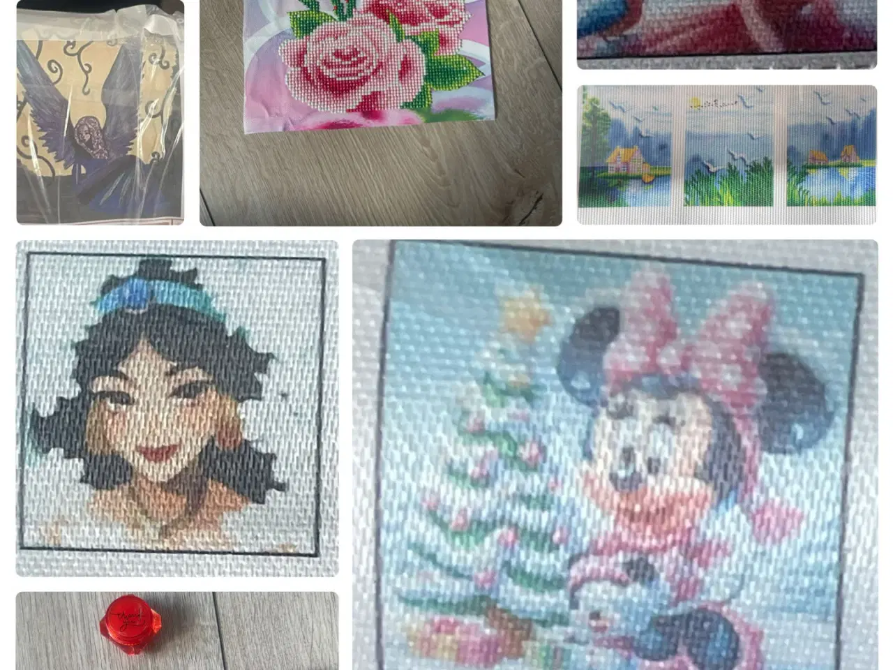 Billede 1 - Diamond painting 