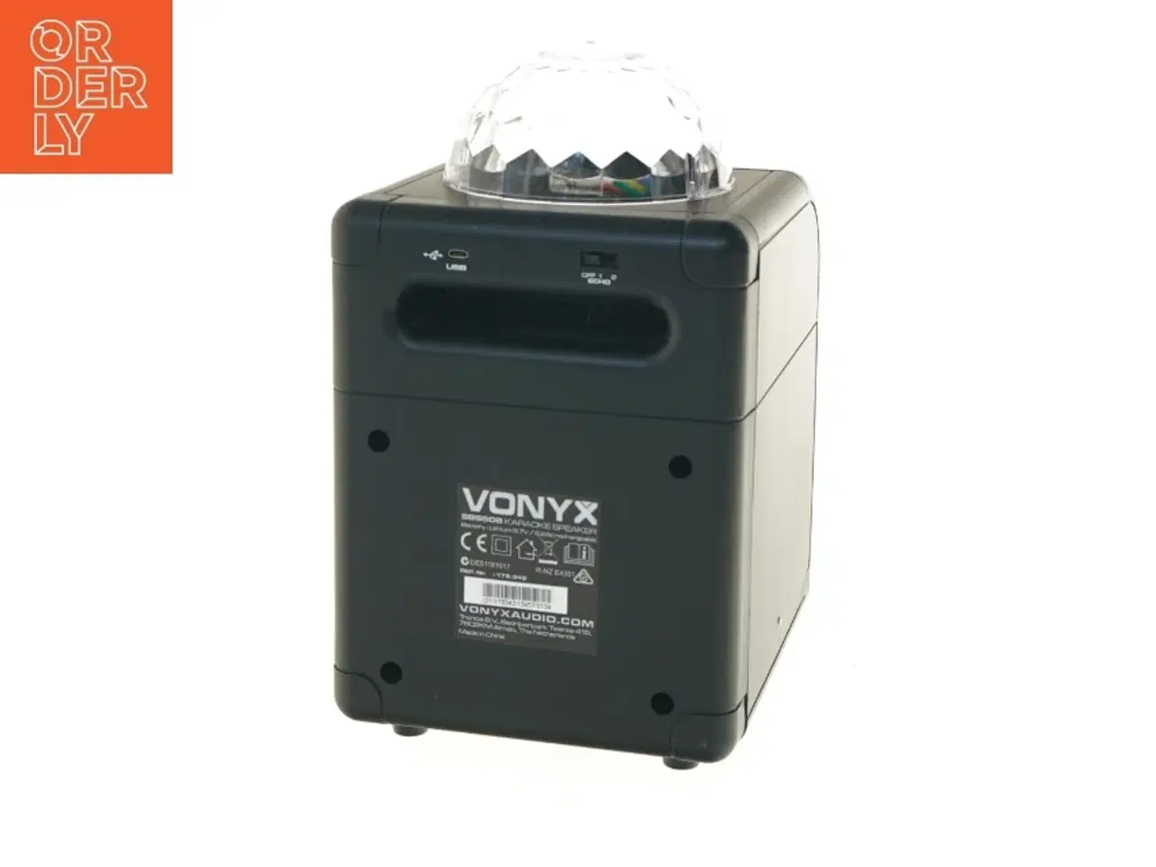 Billede 5 - Karaokesystem med lysfunktion fra Vonyx (str. 27x19x16 cm)