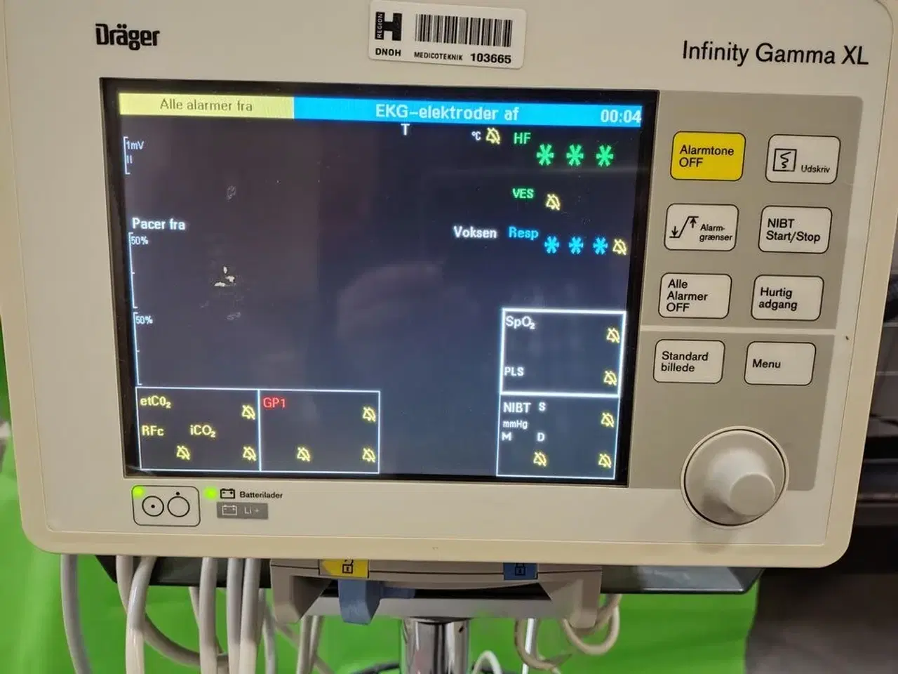 Billede 12 - Patient Monitor DRÄGER Infinity Gamma XL