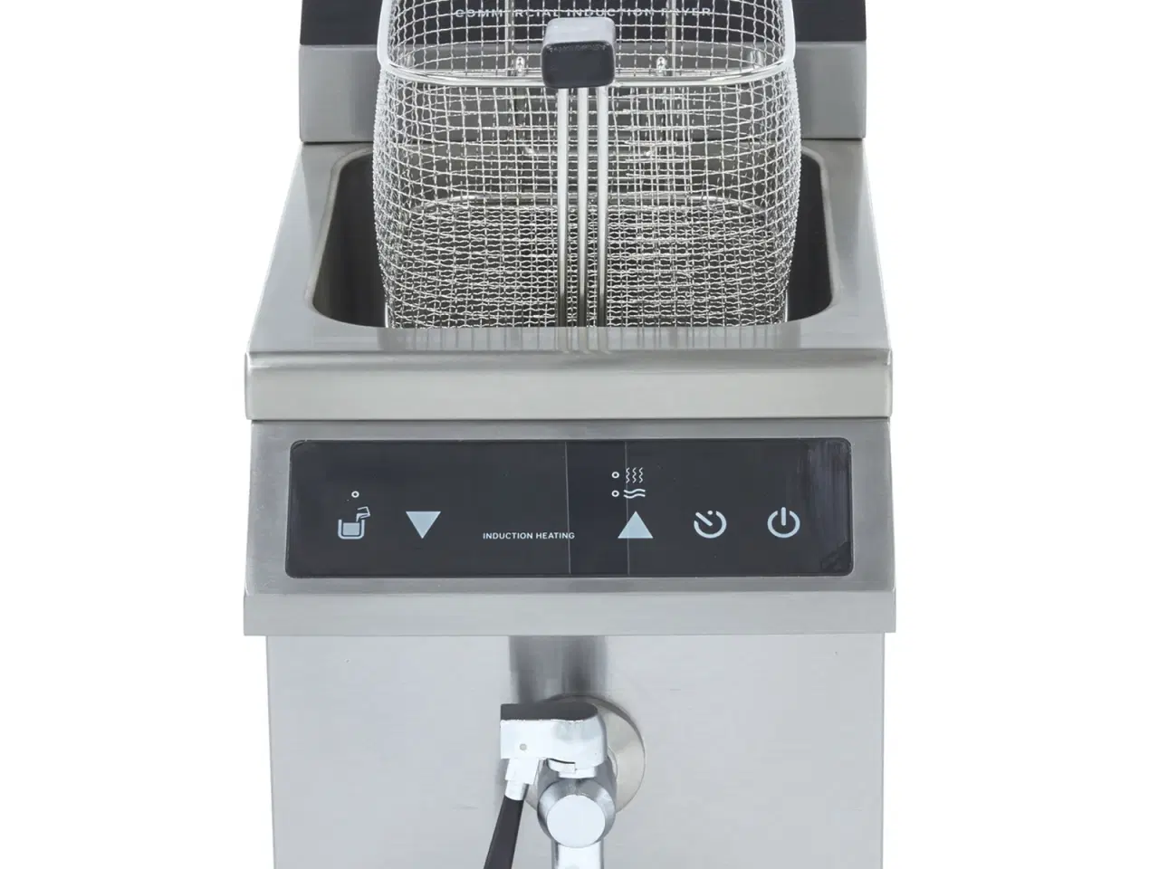 Billede 3 - Induktion Deep Fryer 1 x 8L med aftapningshane