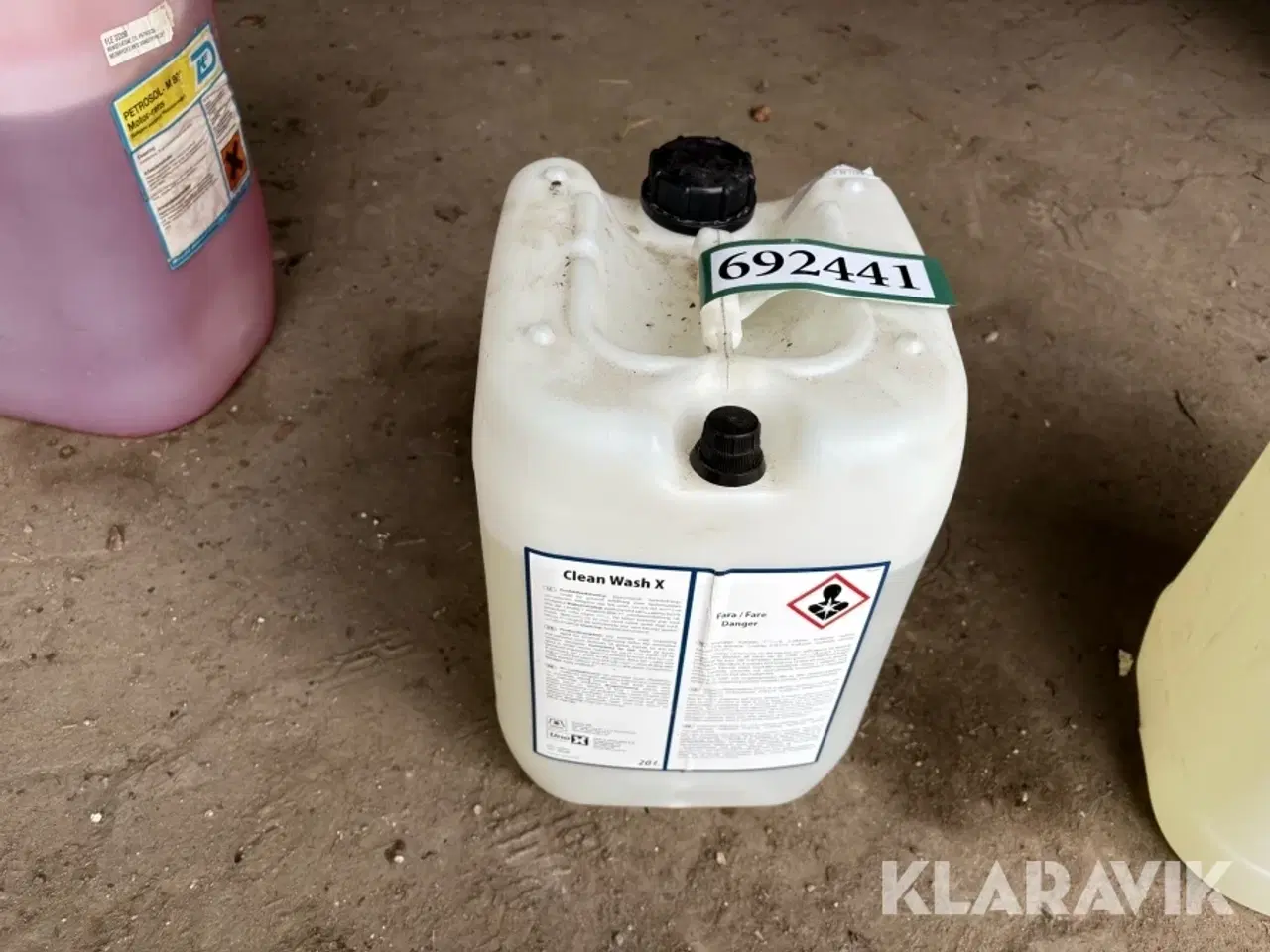 Billede 8 - Parti rengøringsmidler – Clean Wash X & MAXI 3 G – 2 x 20 L