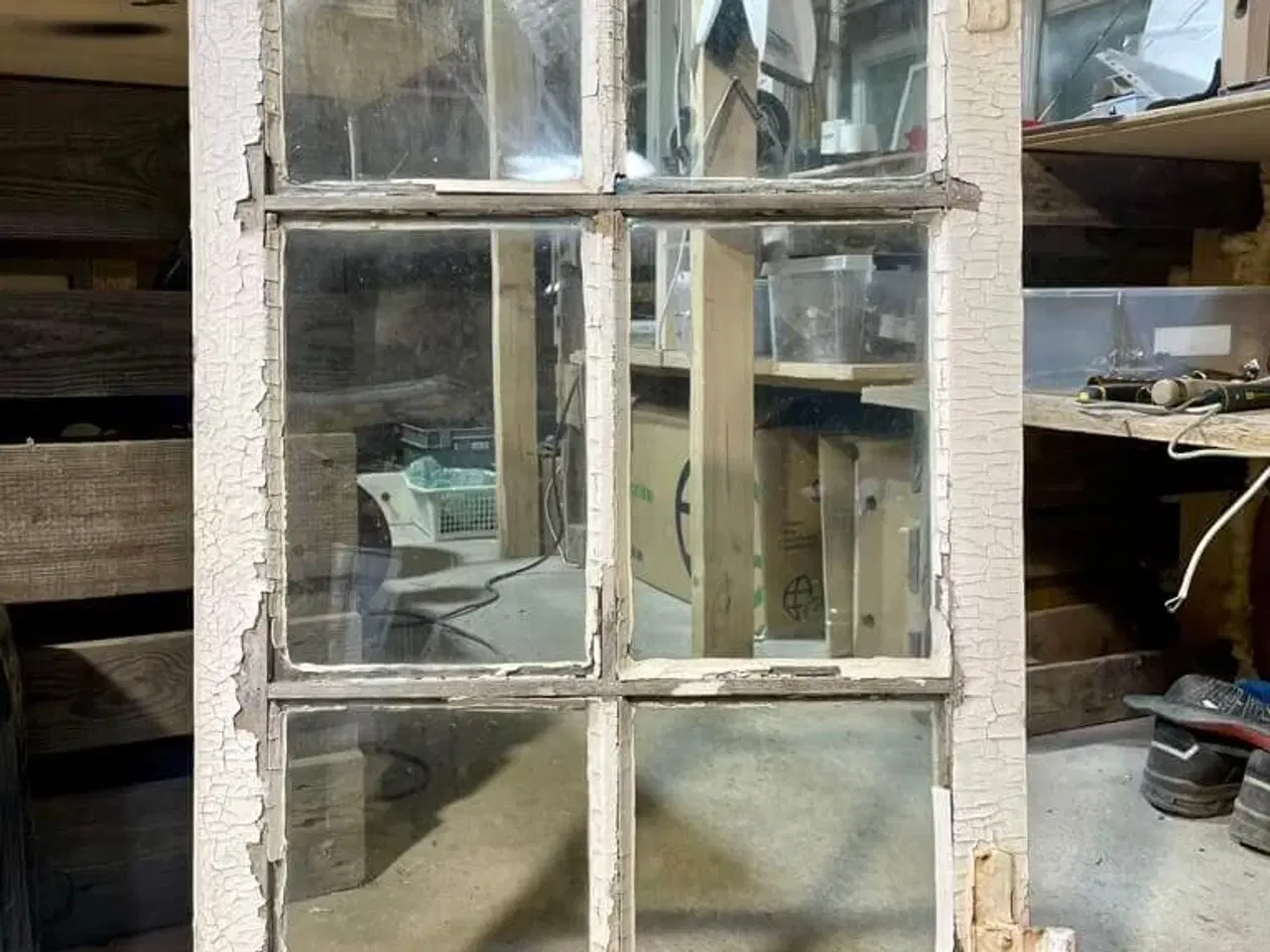 Billede 1 - Lille 6-ruders vindue til istandsættelse