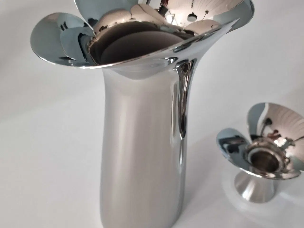 Billede 3 - Georg Jensen vase og stager