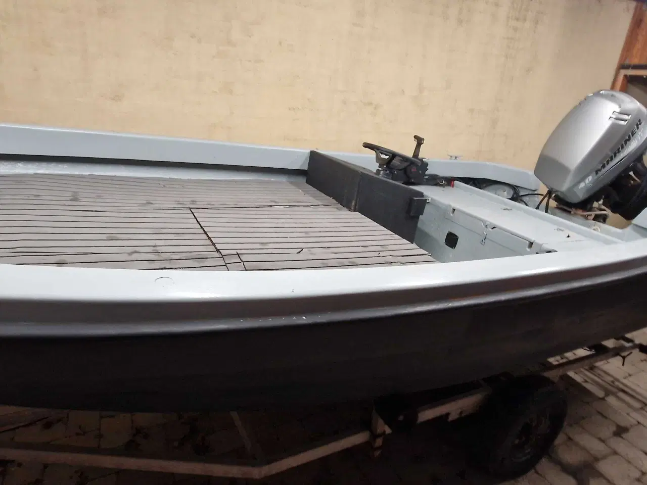Billede 4 - Fin billig båd med velholdt motor. (Trailer inkl)