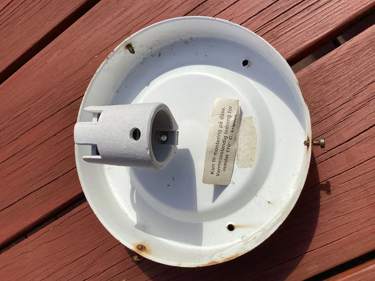 Billede 5 - Ældre loftslampe- Plafond