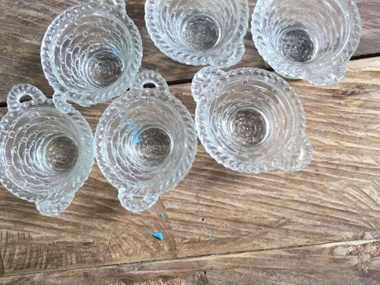 Billede 1 - Seks små glas skåle