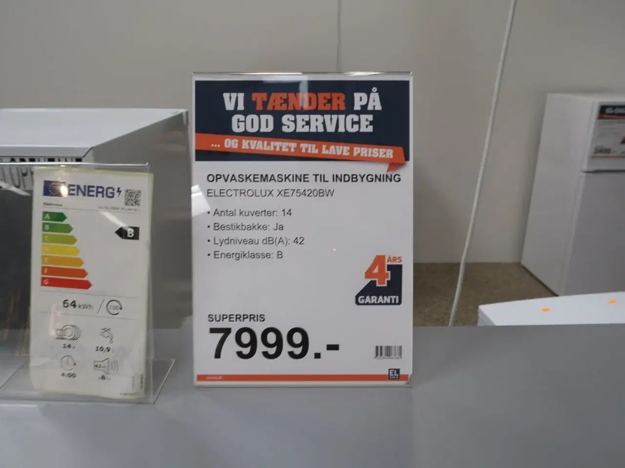 Billede 3 - Opvaskemaskine ELECTROLUX XE75420BW