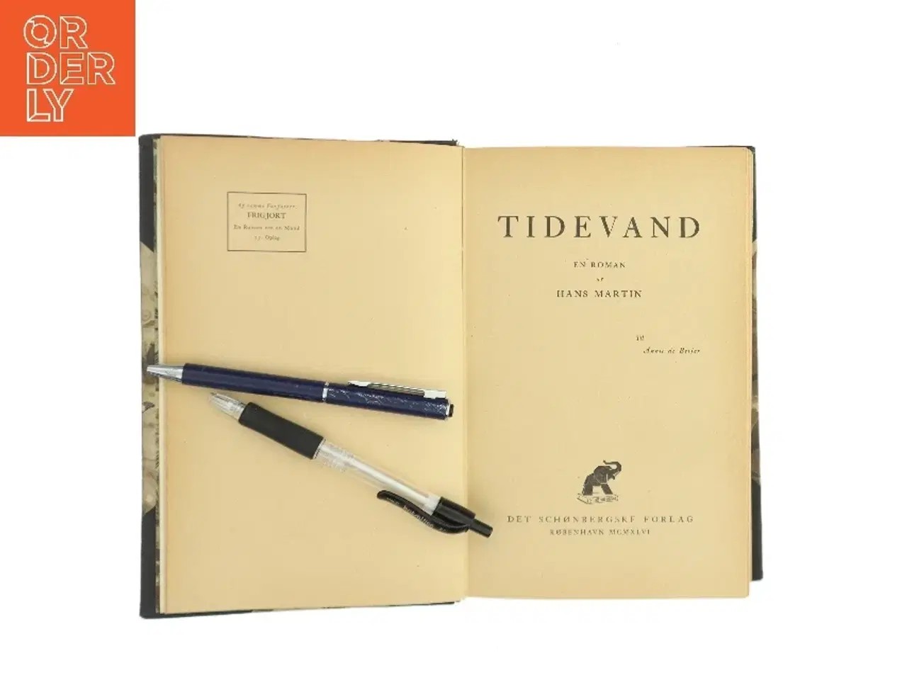 Billede 1 - Tidevand af Hans Martin (Bog)