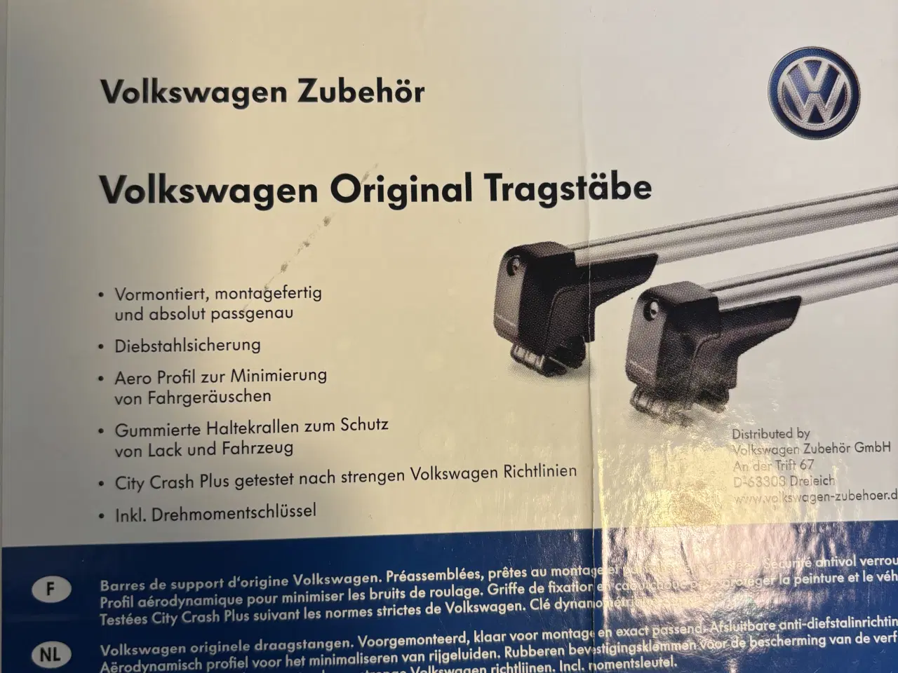 Billede 3 - Tagbøjler Touran 2016 ->