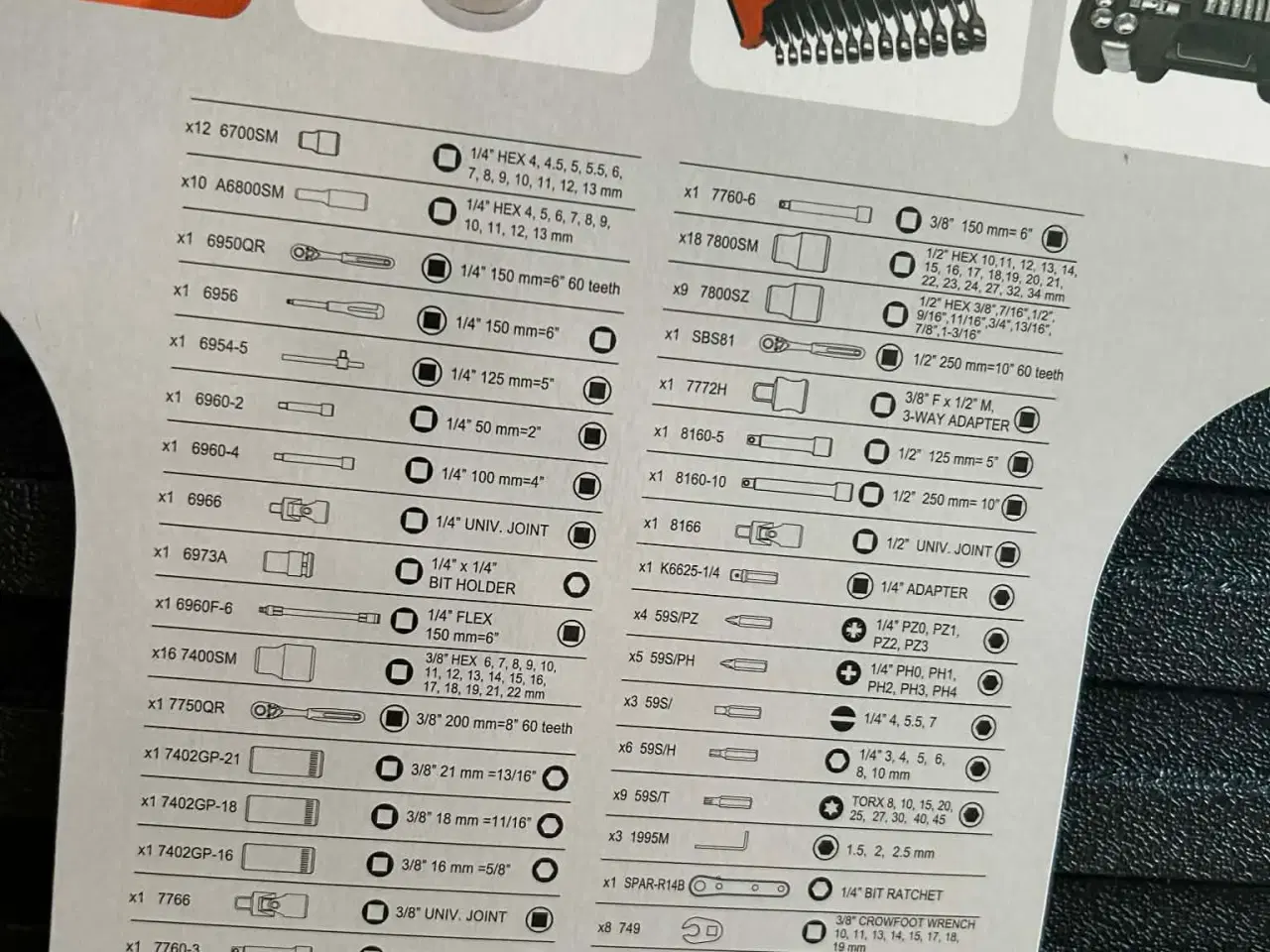 Billede 10 - Bacho topnøgle sæt 138 dele