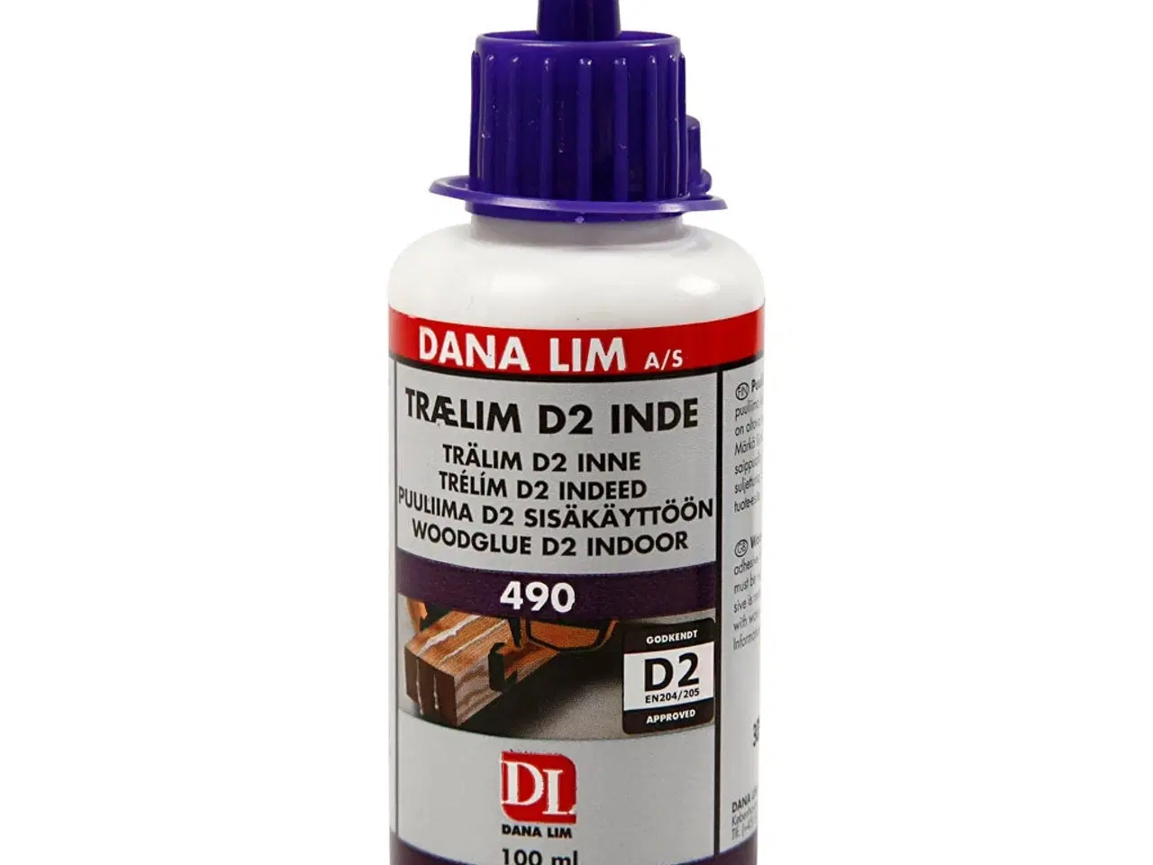 Billede 1 - Trælim D2 100ml - Stærk og holdbar til træprojekter