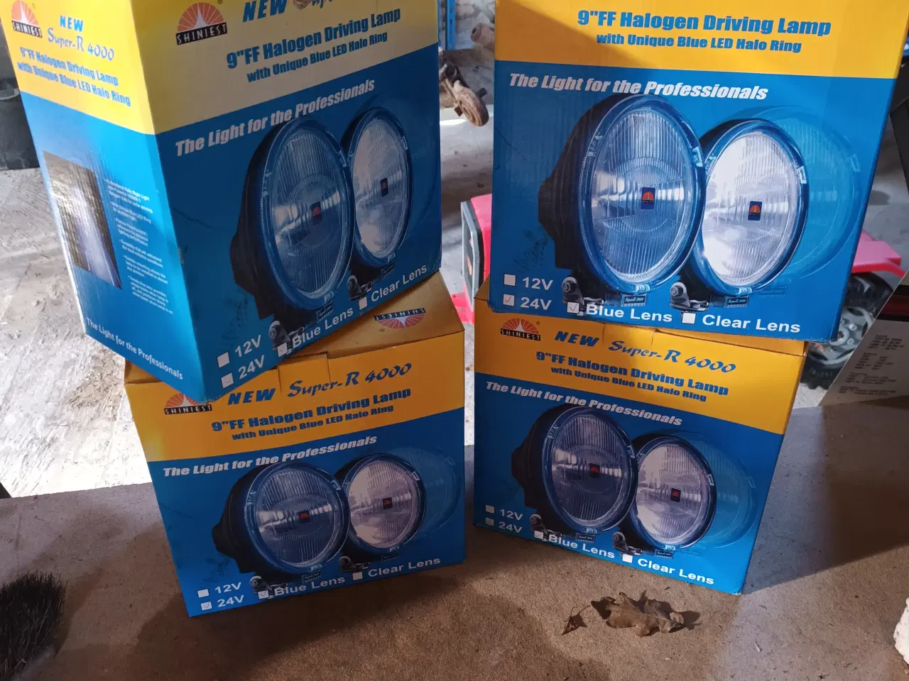 Billede 1 - Arbejds lamper 24v