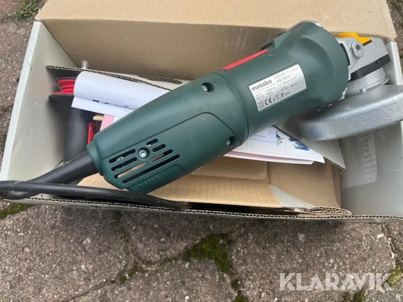 Billede 7 - Vinkelsliber Metabo WQ 125 AV