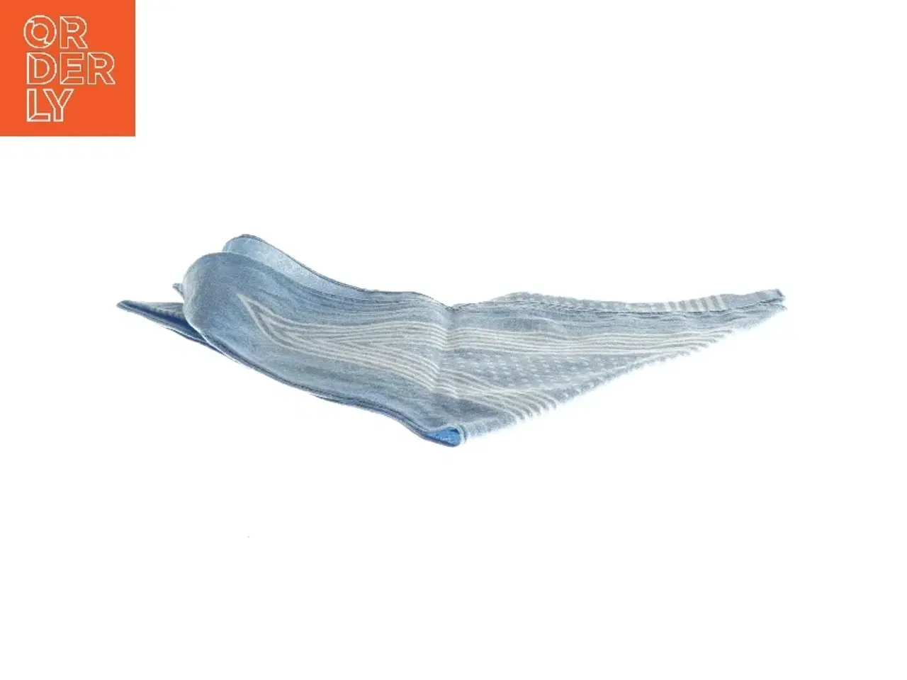 Billede 2 - Børnetørklæde med mønster (str. 44,5x102 cm)