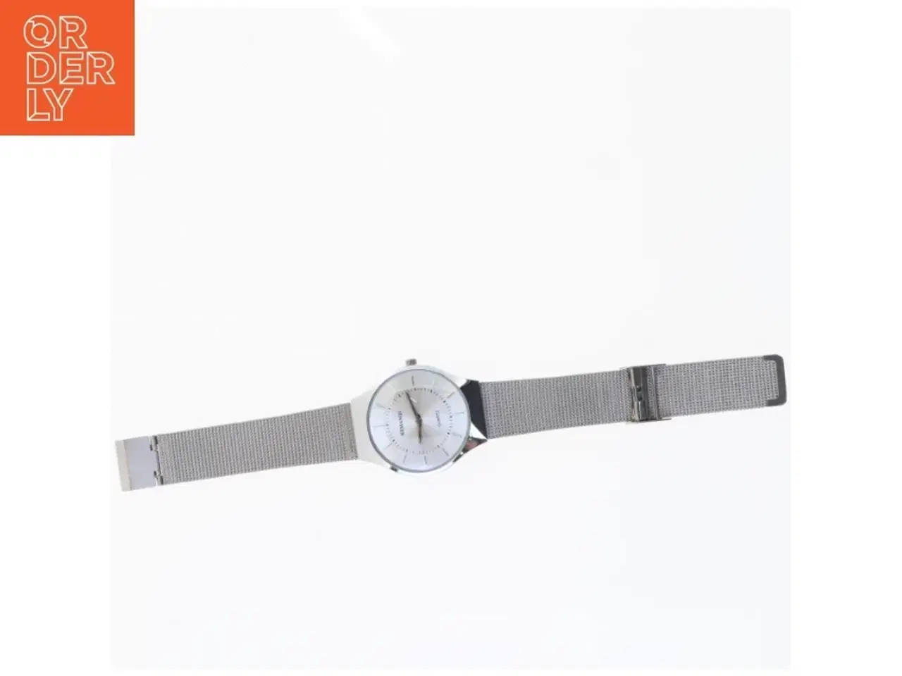 Billede 3 - Sølvfarvet armbåndsur fra Kemanqi (str. 23 cm)