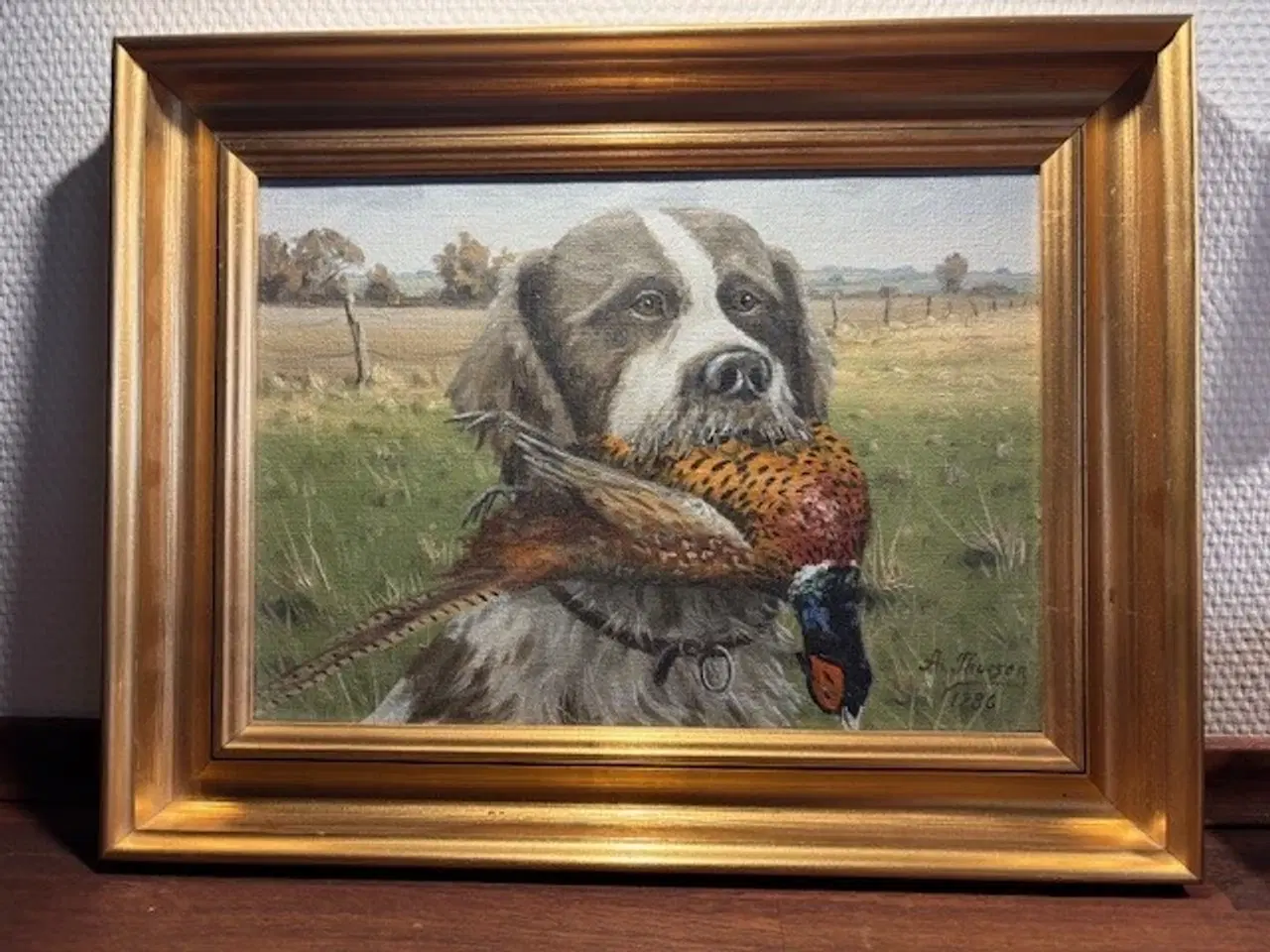 Billede 1 - OLiemaleri af Axel Thuesen