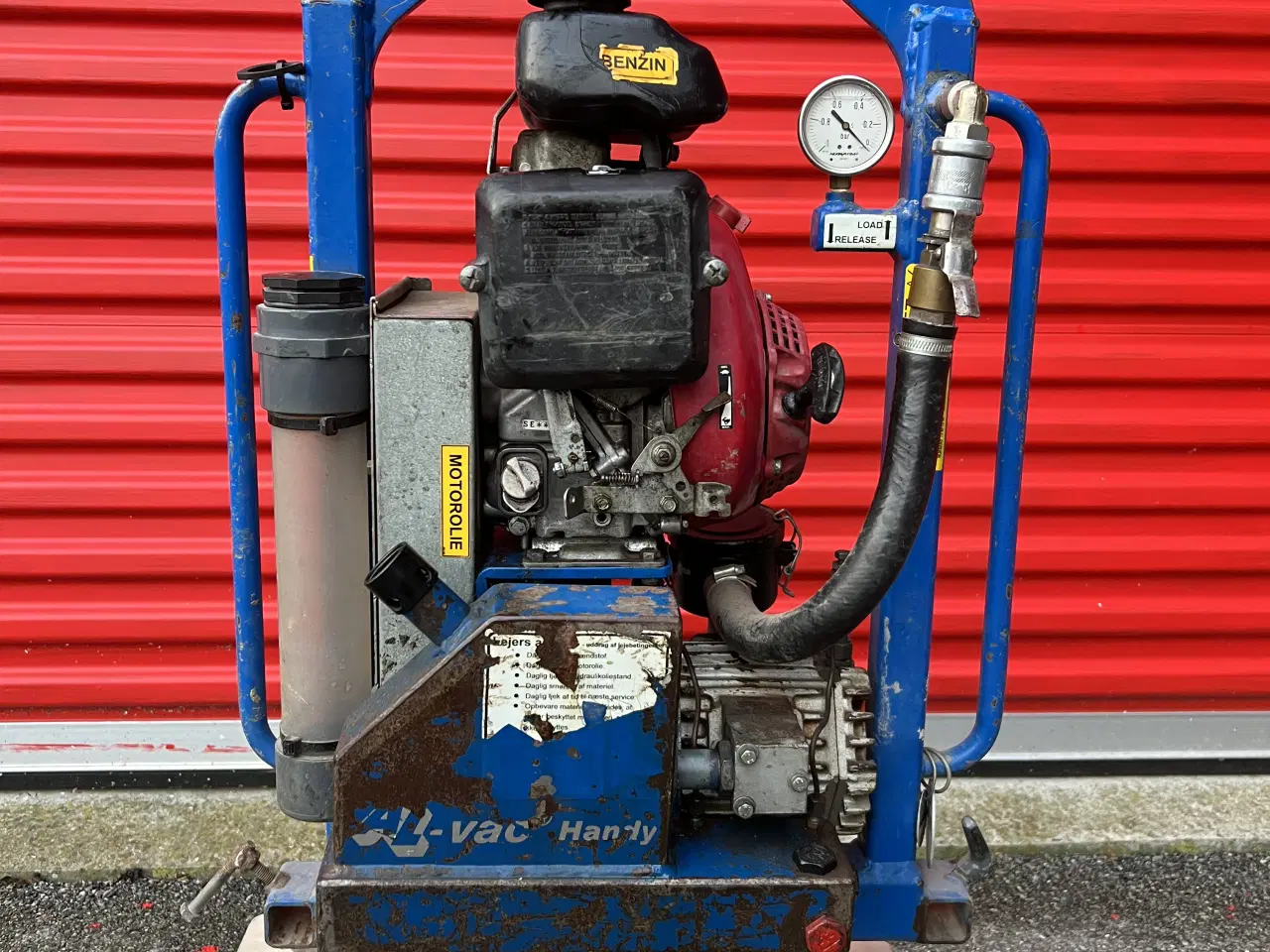 Billede 1 - AL-Vac Handy Benzin Vakuumløfter med Honda motor