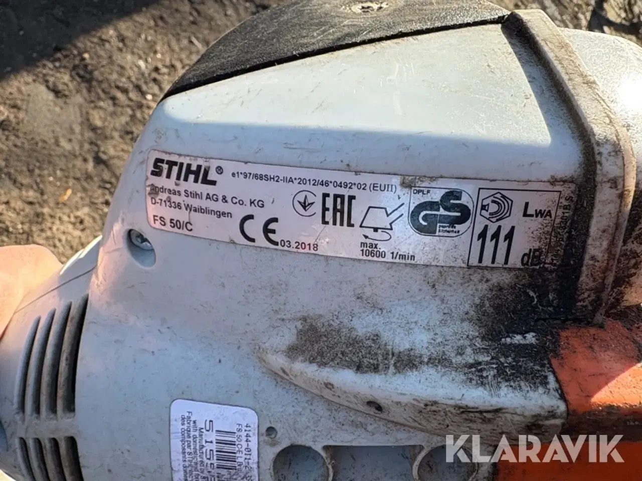 Billede 12 - Løvblæser, hækkeklipper og græstrimmer STIHL,metabo