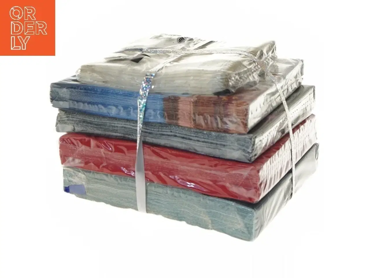 Billede 3 - Pakke med juleservietter (str. 12x12 og 16x16 cm)