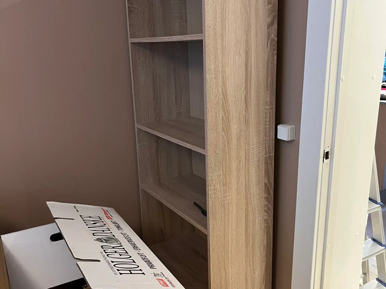 Billede 2 - Reol egetræ finer